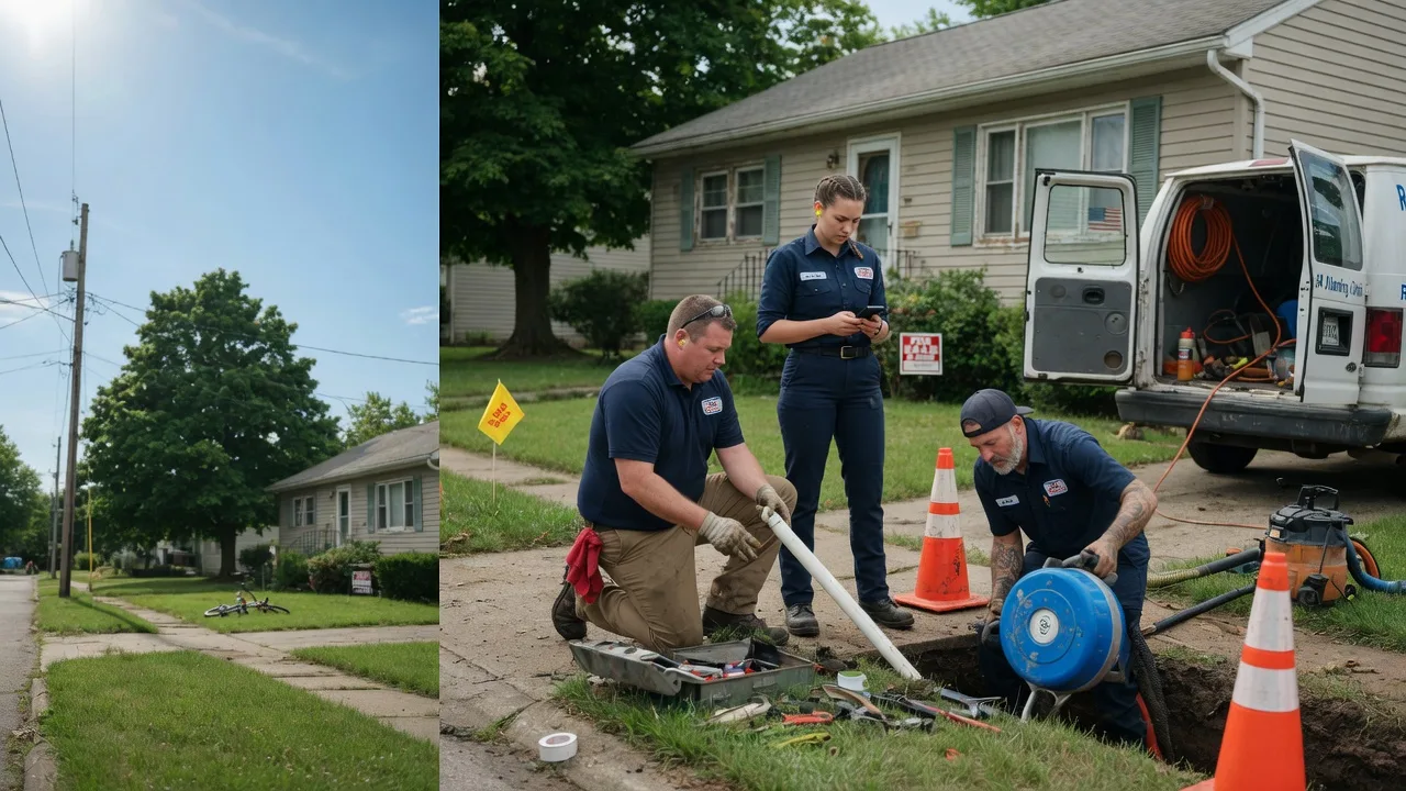 Sewer Line Repair in Piper City, IL near me